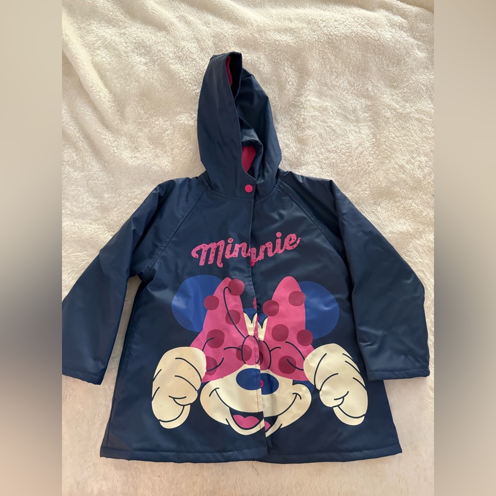 Minnie Mouse Raincoat size 3T